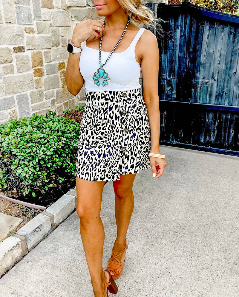 Boho Ranch Shop - Western Statement Squash Blossom Stone Necklace: White